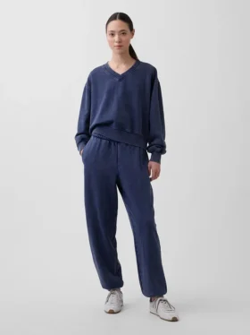Volné joggingové kalhoty Vintagesoft se středně vysokým pasem