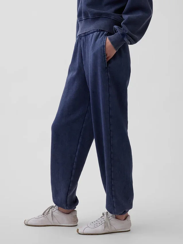 Volné joggingové kalhoty Vintagesoft se středně vysokým pasem