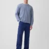 Volné plátěné kalhoty ve stylu 90. let s dvojitými koleny