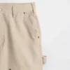 Volné plátěné kalhoty ve stylu 90. let s dvojitými koleny