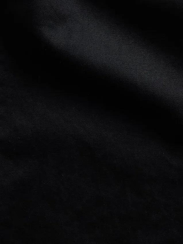 Volné rovné kalhoty z lnu a bavlny