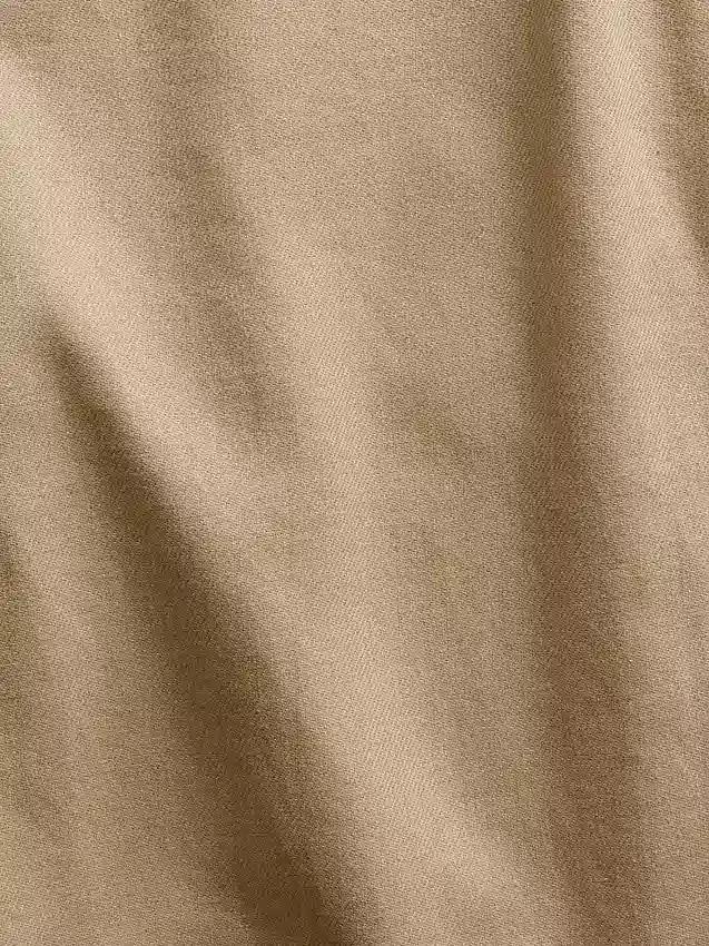 Volné rovné kalhoty z lnu a bavlny