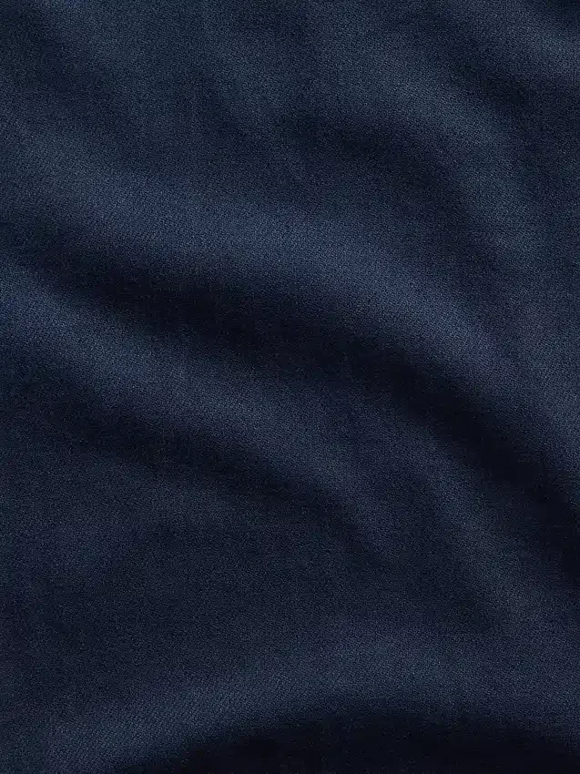 Volné rovné kalhoty z lnu a bavlny