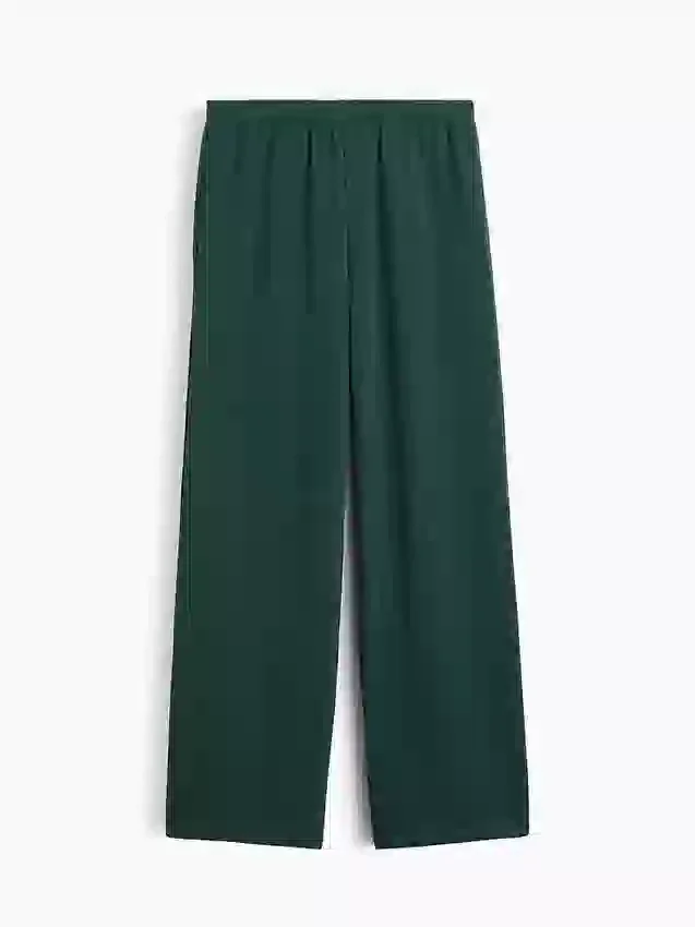 Volné tepláky s středně vysokým pasem z froté Vintagesoft