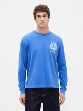 Volné tričko s potiskem Keith Haring