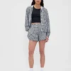 Větrovka GapFit Tech Gingham
